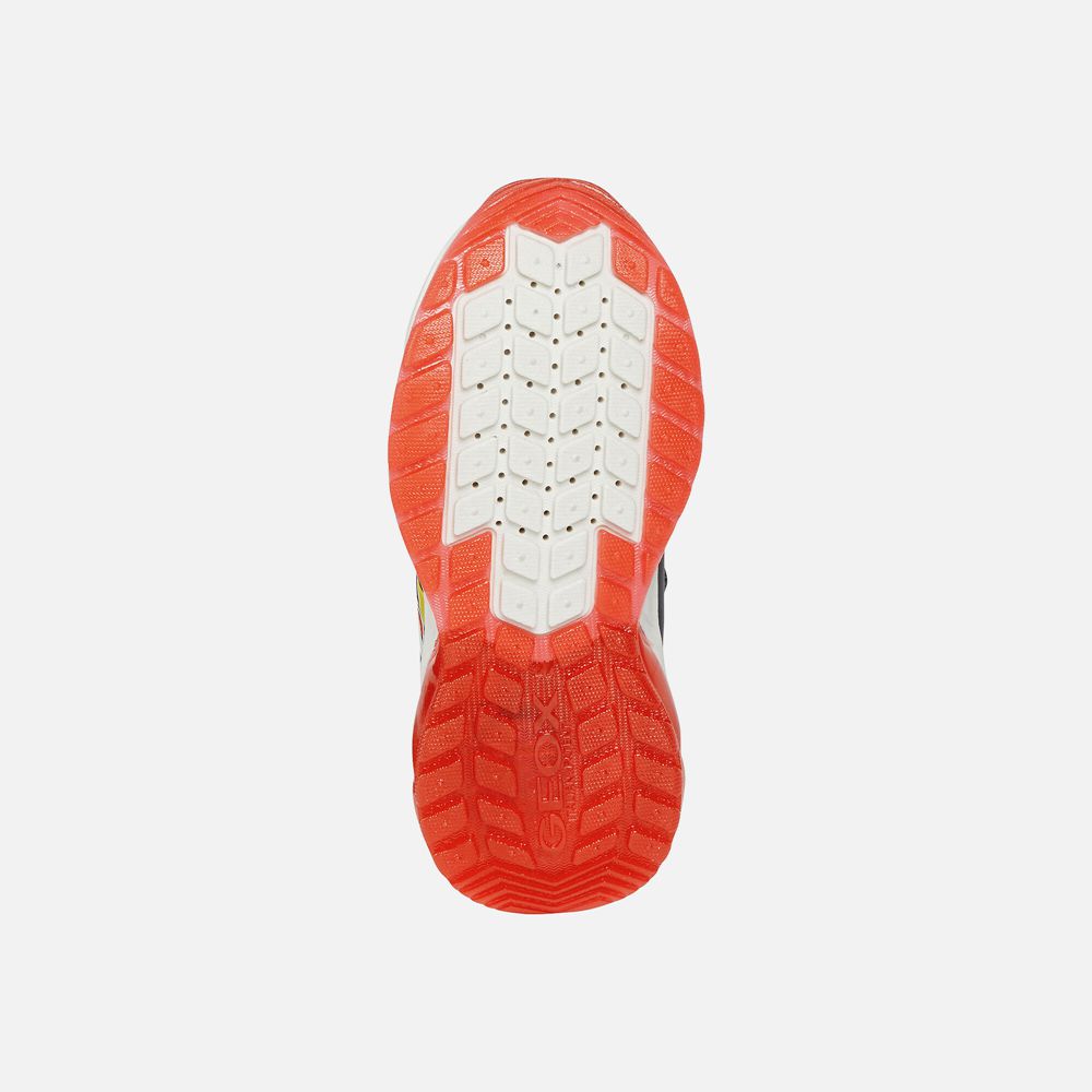 Geox Erkek Çocuk Spor Ayakkabı Siyah/Kırmızı - Spaziale - FRS-961407